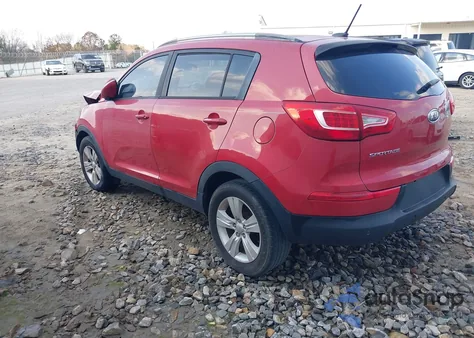 2012 Kia Sportage Lx from USA, damaged, VIN KNDPB3A2XC7283237